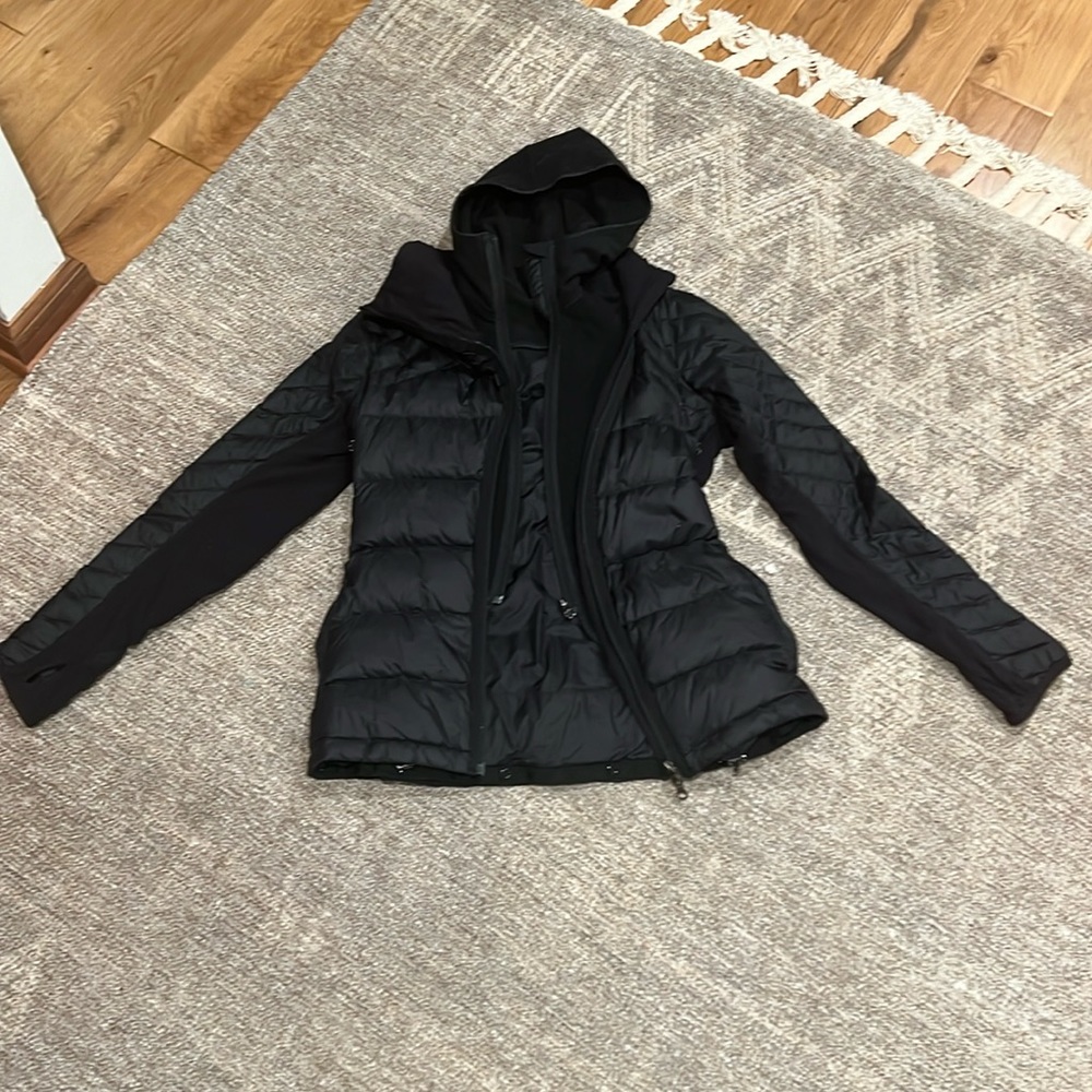 lululemon athletica Black Puffer Jacket